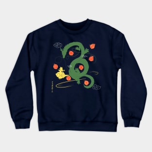 Wish to Dragon (colored) Crewneck Sweatshirt